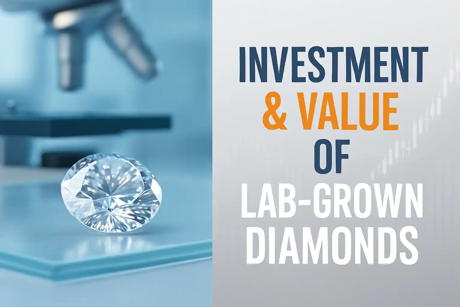 Investmet and vakue of lab-grown diamonds
