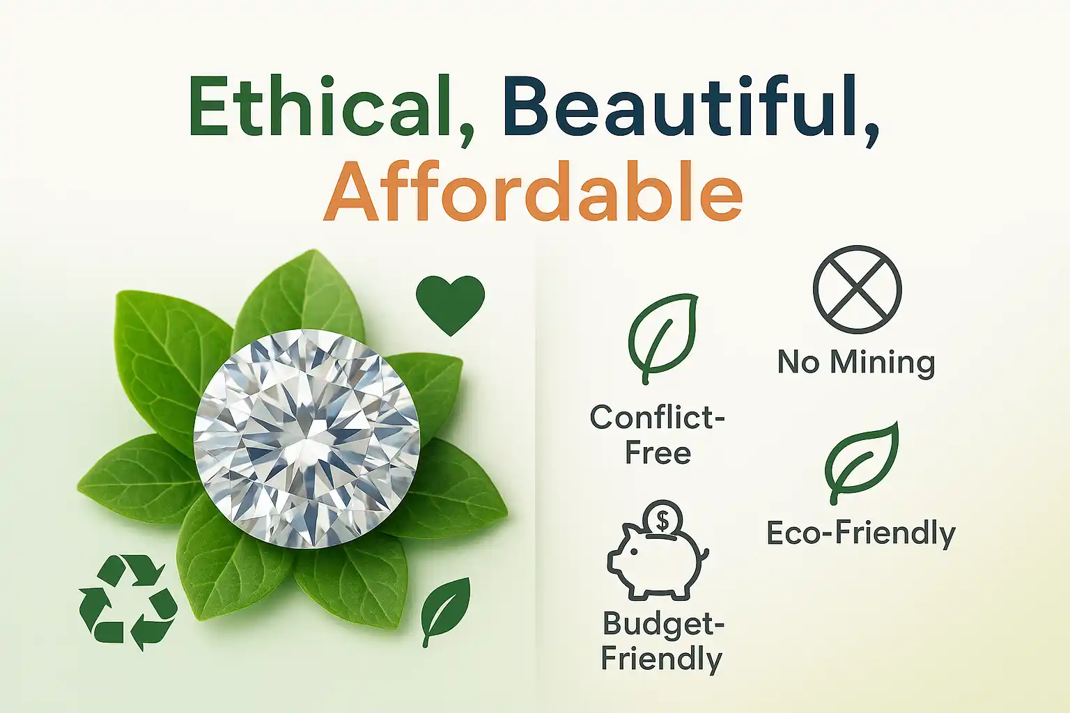Ethical and Beautiful Moissanite Gemstones
